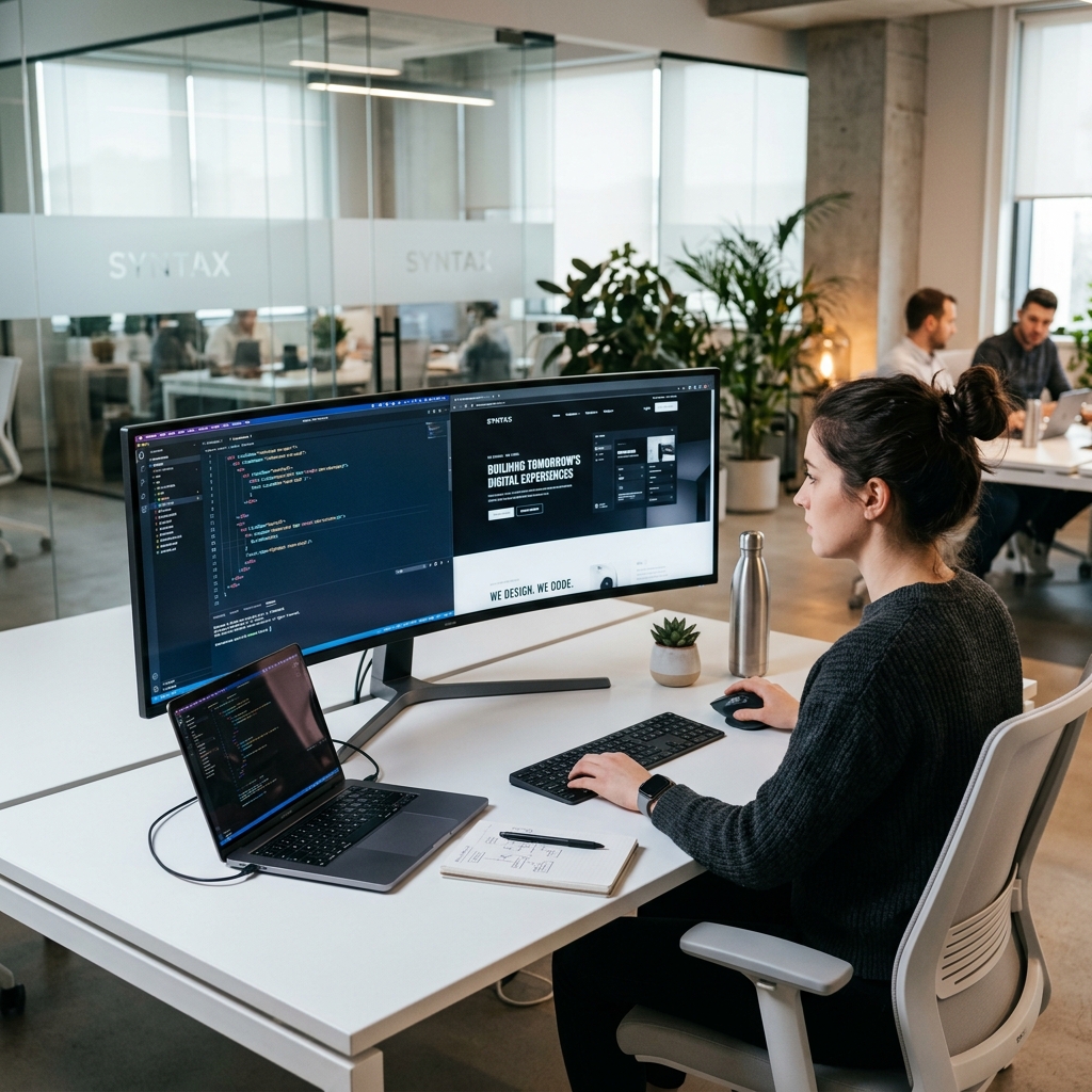 Premium Digital Agency Workspace